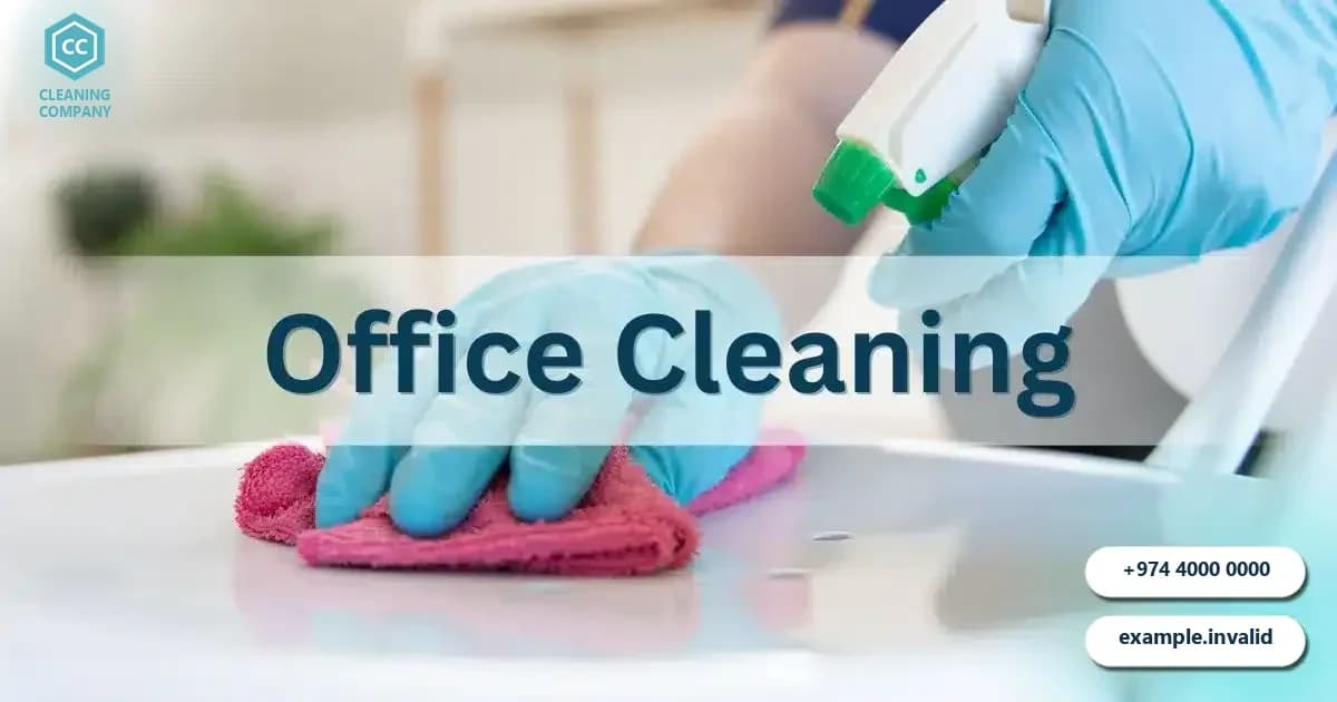 Professional office cleaning service in Doha Qatar by Cleaning Company